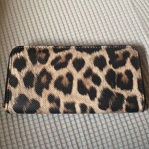 Leopard Print Wallet